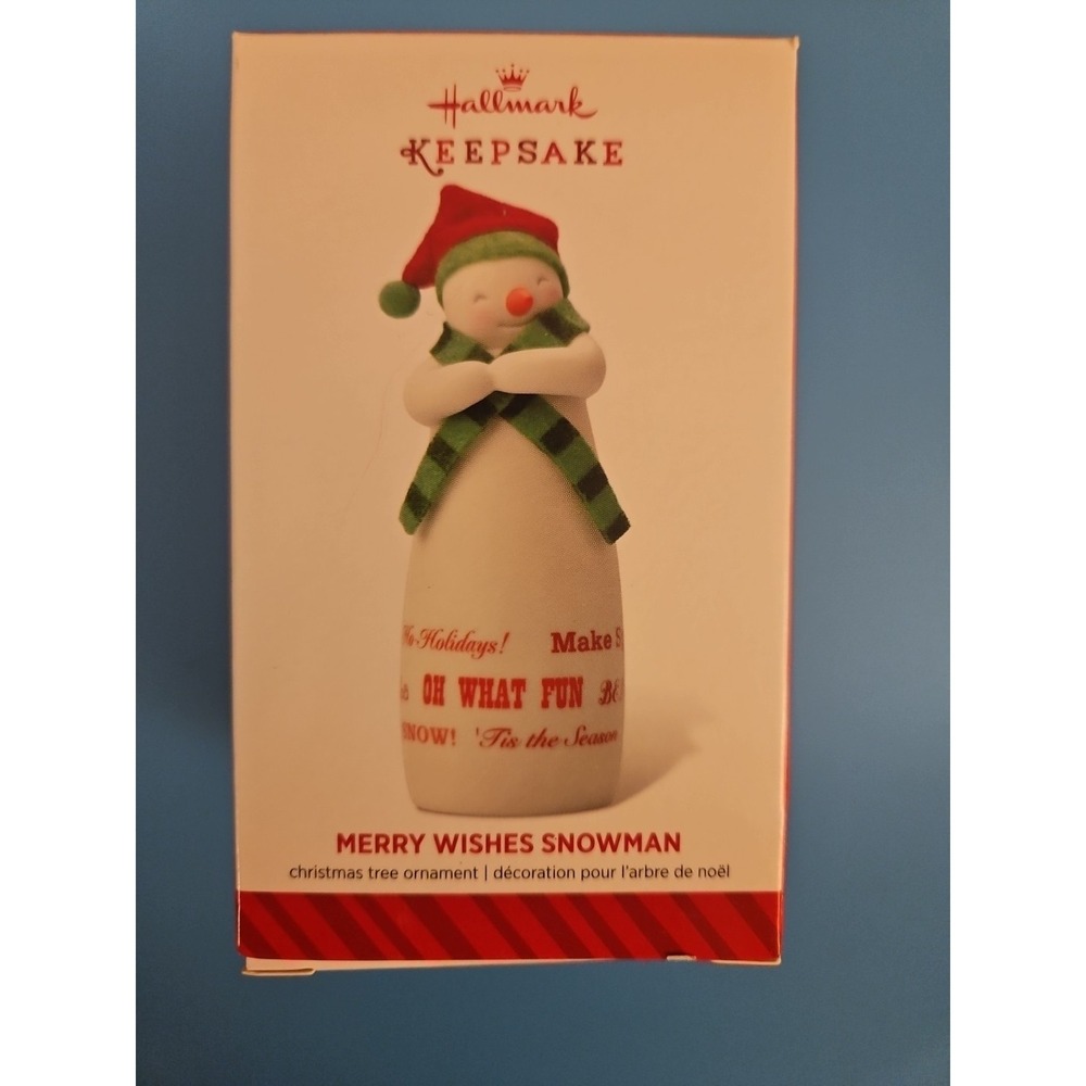 Hallmark Keepsake "Merry Wishes Snowman" / 2014 / Limited Edition (18)